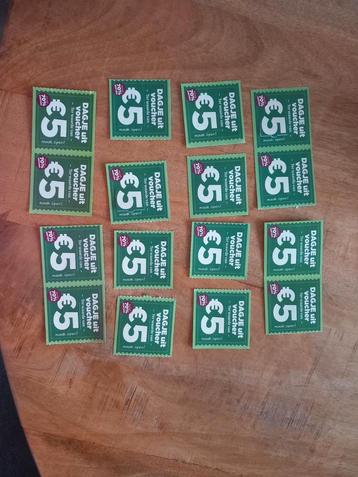 16 dagje uit vouchers  beschikbaar voor biedingen