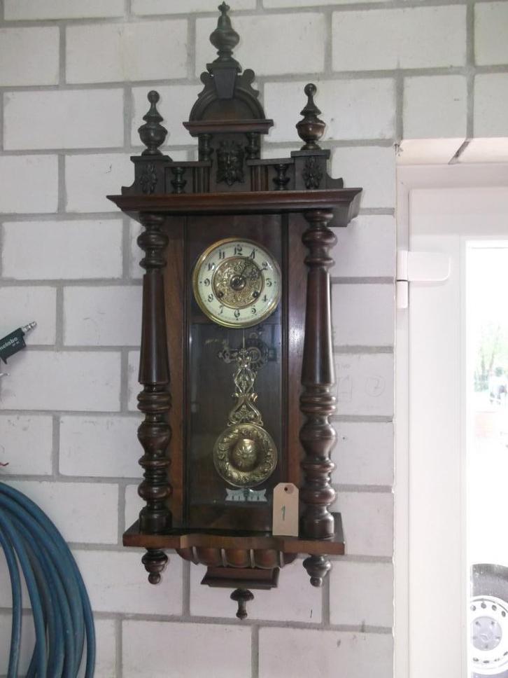 Te koop aangeboden antieke klokken 5 stuks, Antiek en Kunst, Antiek | Klokken, Ophalen