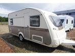 Avento Gran Turismo 470 TF + MOVER + voortent, Caravans en Kamperen, Caravans, Schokbreker, Rondzit, Avento, Bedrijf