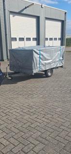 Bagagewagen met afdekzeil nieuwe banden en lagers, Ophalen of Verzenden, Zo goed als nieuw