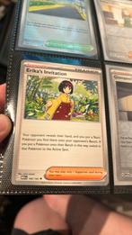 Pokémon kaart Erika’s invitation, Ophalen of Verzenden, Zo goed als nieuw