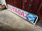 Groot stoer reclamebord BUTAGAZ camping gaz., Ophalen, Reclamebord, Gebruikt, .