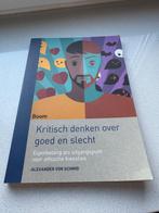 Kritisch denken over goed en slecht, Ophalen, Zo goed als nieuw, Wijsbegeerte of Ethiek