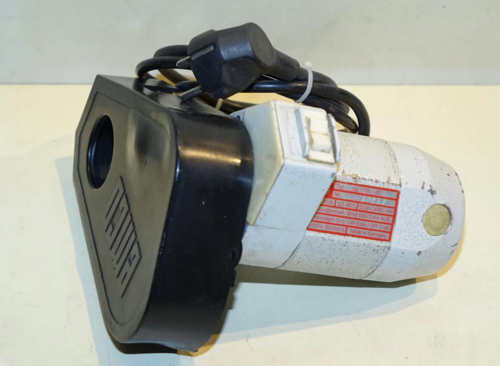 Prima unimat 3 motor met 2 snelheden en poeliekast, Verzenden, Gebruikt