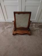 Antieke Mahonie Kapspiegel, Ophalen of Verzenden, Rechthoekig, Minder dan 50 cm, Minder dan 100 cm