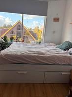 Ikea brimnes bed 160x200, Huis en Inrichting, Slaapkamer | Boxsprings, Ophalen, Zo goed als nieuw, Tweepersoons, 160 cm