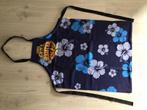 Kook barbeque schort…donkerblauw oranje herenmaat…nieuw…, Ophalen, Nieuw, Blauw