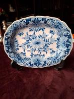 Antiek Makkum Schotel Blauw Decor, Antiek en Kunst, Ophalen of Verzenden