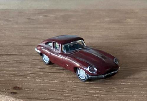 Metalen Jaguar E-Type schaal 1:87, Hobby en Vrije tijd, Modelauto's | 1:87, Zo goed als nieuw, Auto, Overige merken, Ophalen of Verzenden
