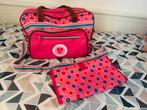 Lief! Lifestyle roze luiertas reistas met verschoon matje, Kinderen en Baby's, Luiertassen, Ophalen of Verzenden, Zo goed als nieuw