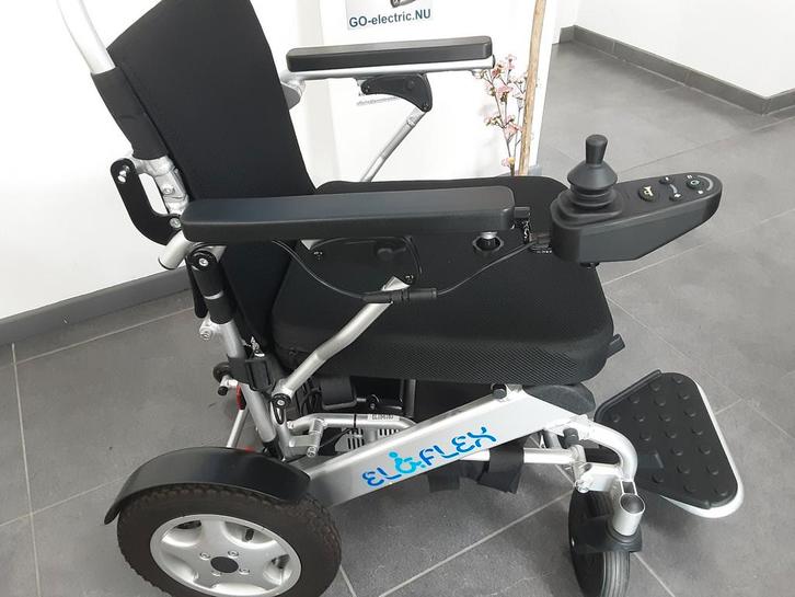Eloflex type F elektrische opvouwbare rolstoel 2e kans, Diversen, Rolstoelen, Elektrische rolstoel, Ophalen of Verzenden