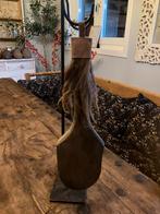 Hoffz houten lepel op statief ., Huis en Inrichting, Ophalen of Verzenden, Zo goed als nieuw