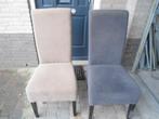 Eetkamerstoelen 6 stuks, Huis en Inrichting, Stoelen, Ophalen, Gebruikt, Vijf, Zes of meer stoelen, Stof
