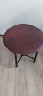 Bijzet tafel donker hout, Antiek en Kunst, Ophalen