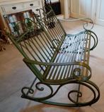Opruiming hele leuke ijzeren schommelbank., Tuin en Terras, Ophalen of Verzenden, Nieuw, Metaal, Schommelbank