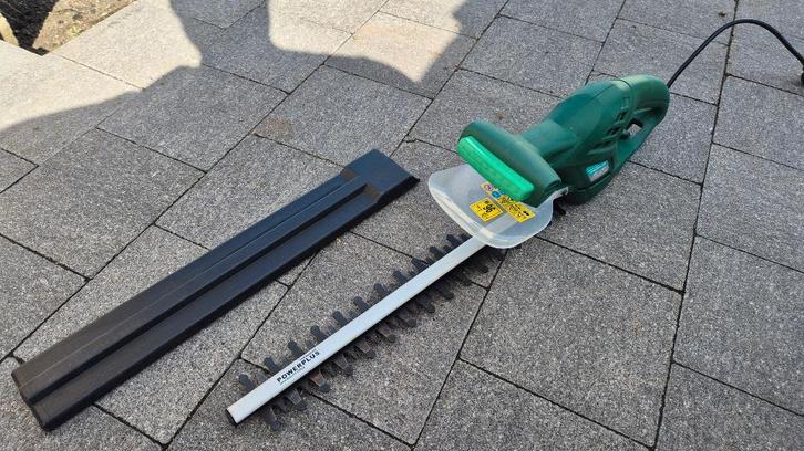 Powerplus heggenschaar pow6103, Tuin en Terras, Heggenscharen, Gebruikt, Elektrisch, Ophalen