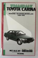 Vraagbaak Toyota Carina   1992-1995, Auto diversen, Ophalen of Verzenden