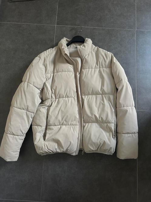 Zara witte donsjas winterjas size XL, Kleding | Heren, Jassen | Winter, Zo goed als nieuw, Maat 56/58 (XL), Wit, Ophalen of Verzenden