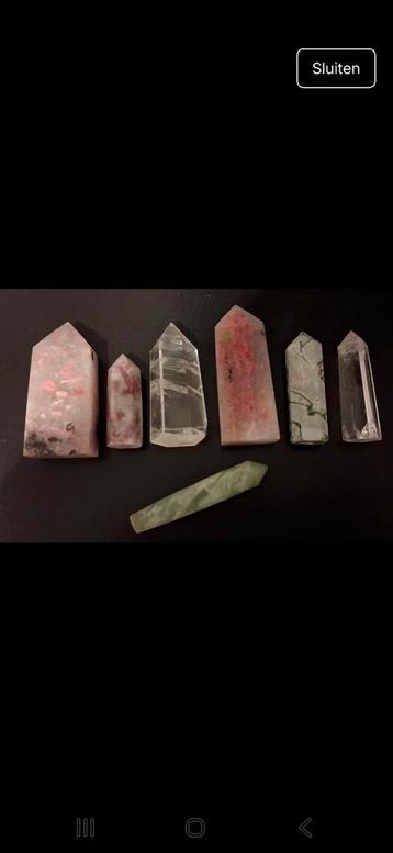 Diverse Kristallen Collectie torens  beschikbaar voor biedingen