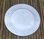 Wandspiegel. Rond. Mozaïek. Ø 50 cm., Ophalen, Rond, Zo goed als nieuw, Minder dan 100 cm