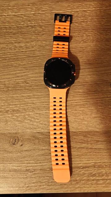 Galaxy Watch Ultra Orange strap + Warranty active beschikbaar voor biedingen