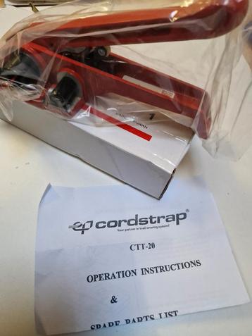 Cordstrap CTT-20 bundelspanner/handbundelspanner beschikbaar voor biedingen