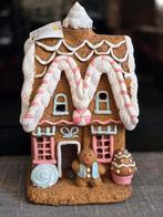 Peperkoek huisje met led verlichting, Diversen, Kerst, Ophalen of Verzenden, Nieuw