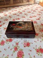 Houten lakdoosje muziekdoosje Japan, Ophalen of Verzenden