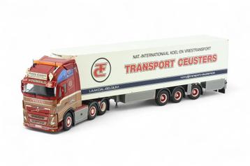 TEKNO  VOLVO FH 5 GLOB XL  + 3 ASREEFER TRAILER R. CEUSTERS beschikbaar voor biedingen