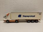 GAMA 1:50 Hapag Loyd Truck met oplegger, Hobby en Vrije tijd, Modelauto's | 1:43, Ophalen of Verzenden, Gebruikt, Bus of Vrachtwagen