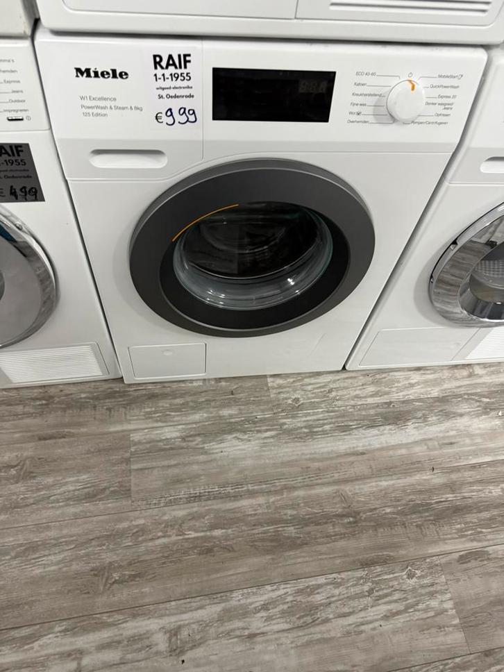 Miele wasmachine  WEB395 wps 8kg nieuwe edition, Witgoed en Apparatuur, Wasmachines, Nieuw, Voorlader, 8 tot 10 kg, Minder dan 85 cm