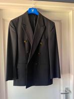 Double breasted blazer maat 44 regular fit, Blauw, Vintage, Ophalen of Verzenden, Zo goed als nieuw