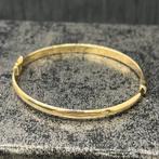 14 karaats gouden slavenarmband nieuw italy, Sieraden, Tassen en Uiterlijk, Armbanden, Ophalen of Verzenden, Zo goed als nieuw