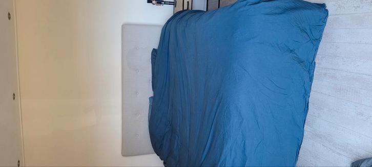 ikea, Huis en Inrichting, Slaapkamer | Bedden, Gebruikt, Tweepersoons, Hout, Ophalen of Verzenden