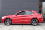 Alfa Romeo Stelvio 2.0T 280pk AWD Veloce / Carplay / Rosso A, Auto's, Alfa Romeo, Automaat, Euro 6, 4 cilinders, LED verlichting