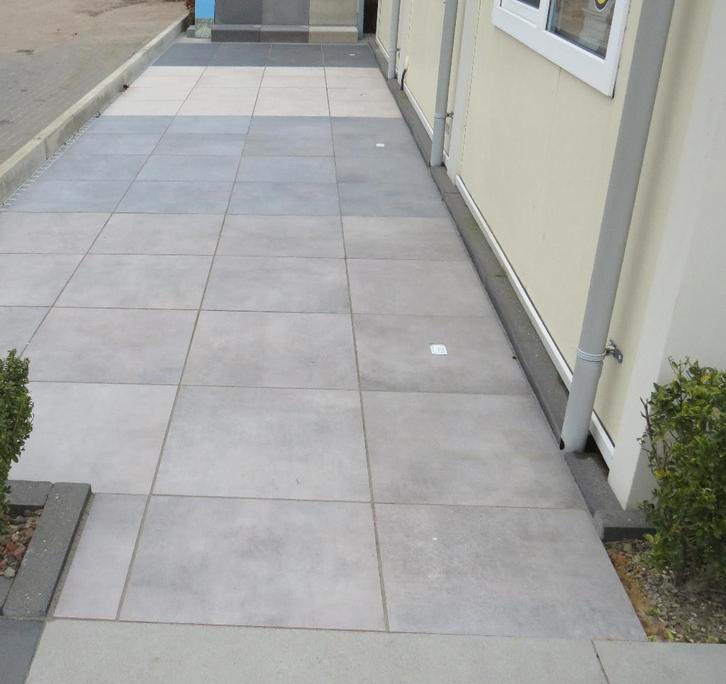 Keramische buiten tegels 60x60x4cm (3+1) €42,50 per m2, Tuin en Terras, Tegels en Klinkers, Nieuw, Terrastegels, Keramiek, Ophalen of Verzenden