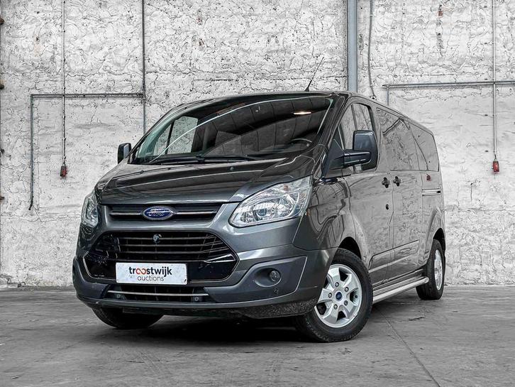 Ford Transit Custom 290 2.0 TDCI L2H1LDC dubbele cabine 170p, Auto's, Bestelauto's, Bedrijf, Ford, Overige brandstoffen, Euro 6