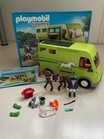 Playmobil paardentrailer 6928, Ophalen of Verzenden, Gebruikt, Complete set