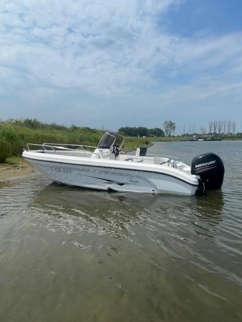 Ranieri Voyager 19 S Mercury 150pk met trailer, Watersport en Boten, Vis- en Consoleboten, Gebruikt, 70 pk of meer, 3 tot 6 meter