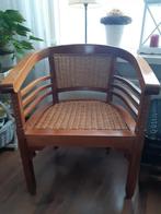 Mooie stoel met webbing., Huis en Inrichting, Stoelen, Ophalen, Klassiek en modern., Hout, Zo goed als nieuw