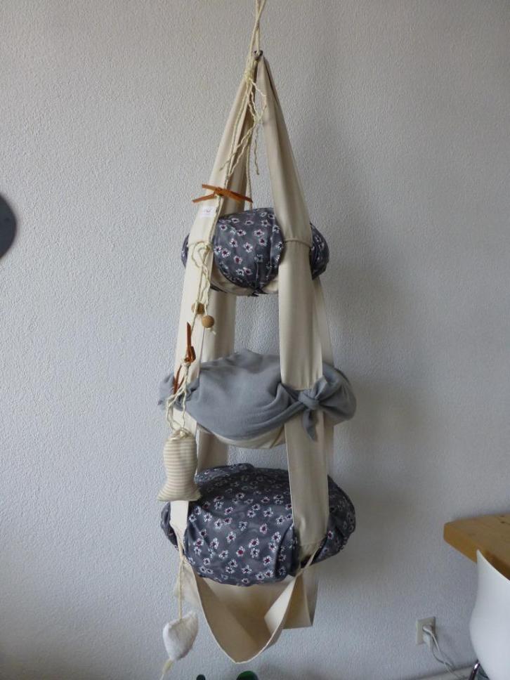 Kattentrapeze hangmandjes, Dieren en Toebehoren, Kattenmanden, Gebruikt, Ophalen