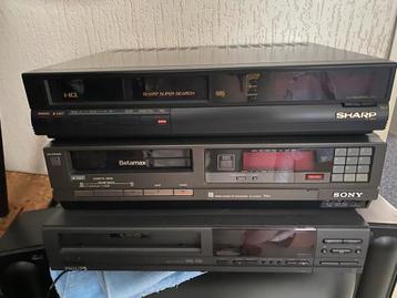 Vintage Videospelers: VHS, Betamax & Philips beschikbaar voor biedingen