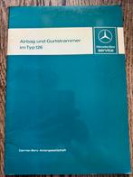 Mercedes type 126 handleiding airbag en gordels 1981, Auto diversen, Handleidingen en Instructieboekjes, Ophalen of Verzenden