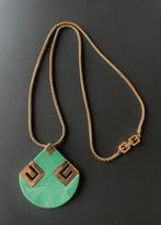 Vintage Givenchy logo ketting, Verzenden, Zo goed als nieuw, Goud
