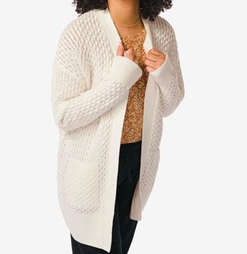 hema wit gebreid dames vest Philly nieuw maat S beschikbaar voor biedingen