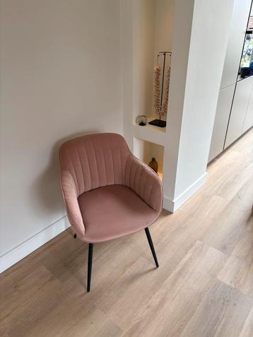 Stoel como roze verlours babykamer fauteuil oud roze beschikbaar voor biedingen