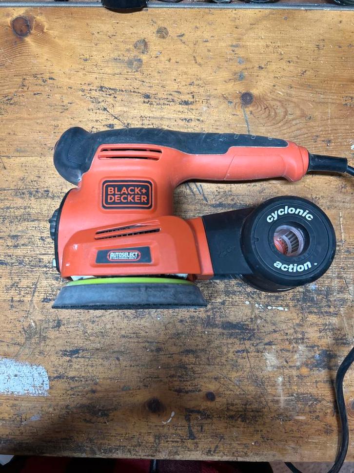 Black en Decker Schuurmachine, Doe-het-zelf en Verbouw, Gereedschap | Schuurmachines, Zo goed als nieuw, Overige typen, Minder dan 600 watt
