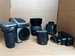 Hasselblad H4D-50 2x Betterij, Wais level finder en HC80mm, Spiegelreflex, 50 Megapixel, Ophalen of Verzenden, Zo goed als nieuw