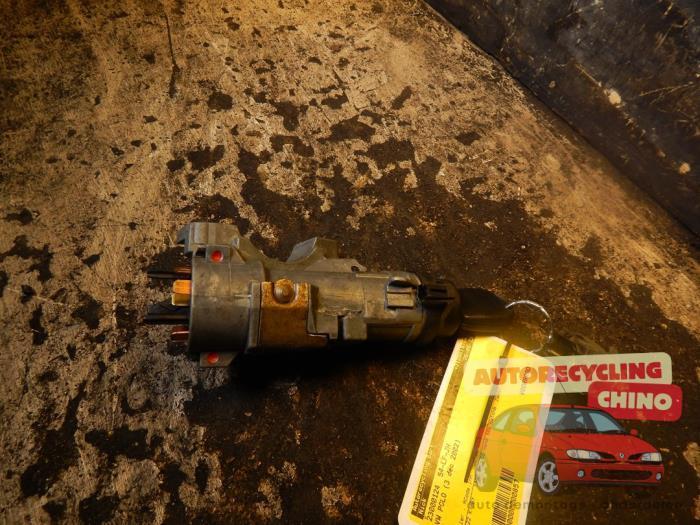 Kontaktslot + Sleutel van een Volkswagen Polo, Auto-onderdelen, Overige Auto-onderdelen, Volkswagen, Gebruikt, 3 maanden garantie