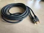 COAX audio kabelHQ Silver series, 2 tot 5 meter, Zo goed als nieuw, Coaxiale kabel, Ophalen